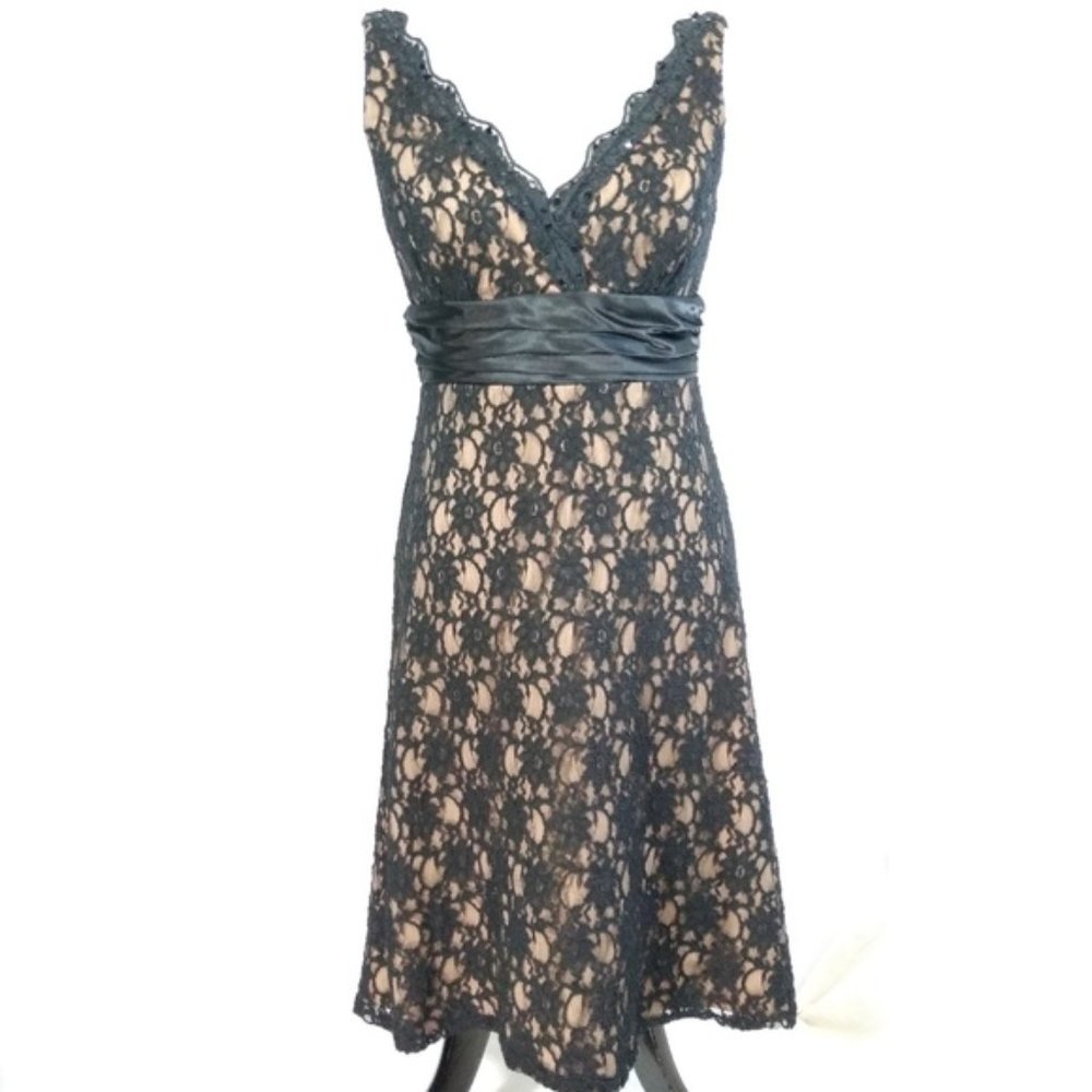 J.R. NITES By Caliendo Women Lace Dress Size 6